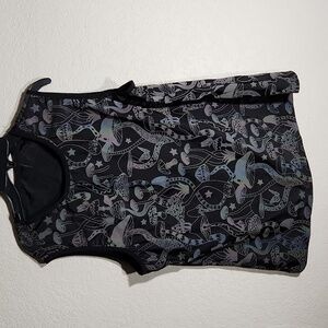 Mushroom Top Mens see measurements  Xs S Retro 70s 80s Vintage Sleeveless